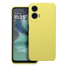 Kryt Case Motorola Moto G35 5G Silicone 2mm (Camera Protection) Yellow Kryt Case Motorola Moto G35 5G Silicone 2mm (Camera Protection) Yellow