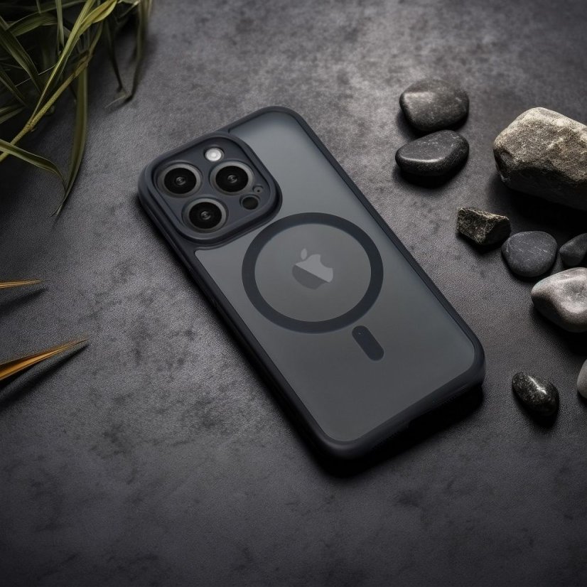 Kryt Case Xiaomi Redmi Note 14 5G Full Matte Mag Cover s MagSafe Black