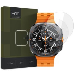 2ks v balení, set ochranných skiel Hofi Glass Pro+ 2-Pack Samsung Galaxy Watch Ultra (47 mm) Clear