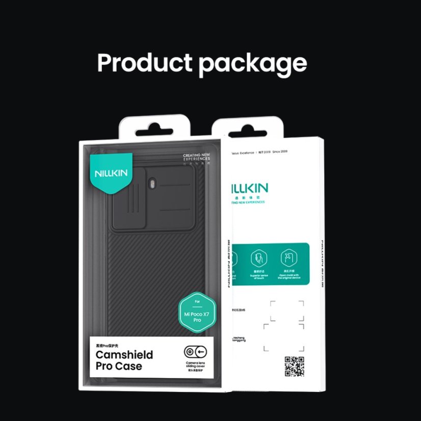 Nillkin CamShield PRO zadný kryt pre Poco X7 Pro 5G Black
