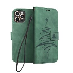 Kryt Mezzo Book Case iPhone 13 Pro Christmas strom Green