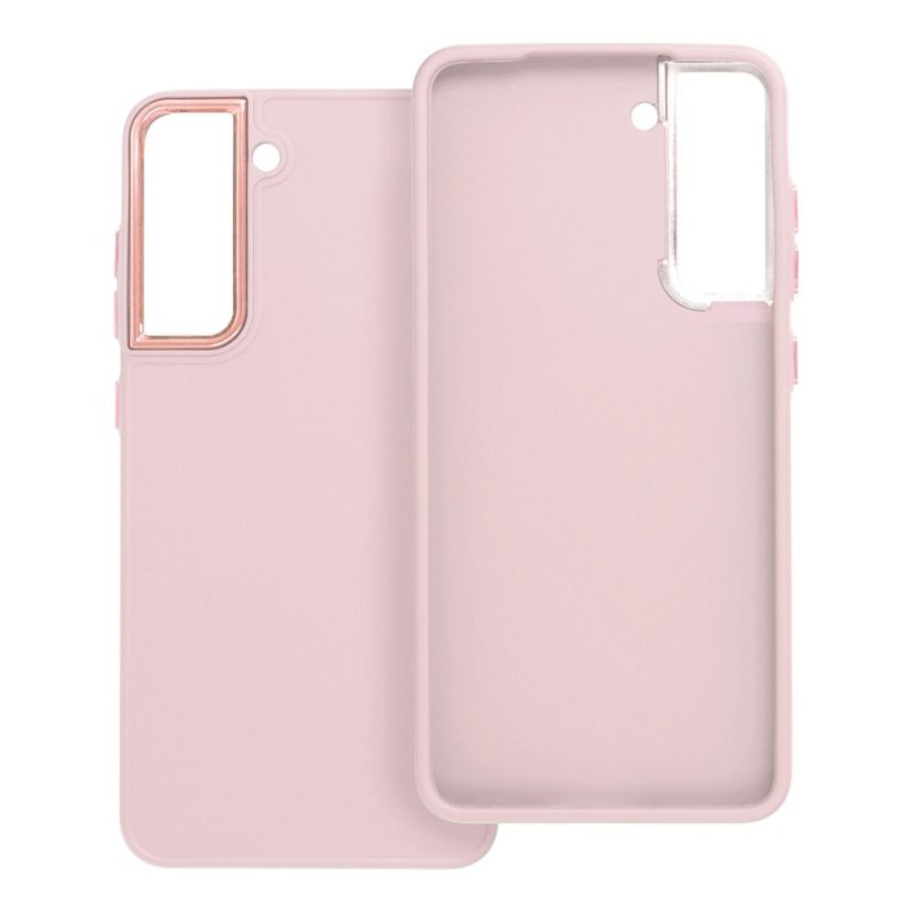 Kryt Frame Case Samsung Galaxy S21 FE Powder Pink
