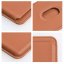 Kryt Leather Mag Wallet s MagSafe Brown