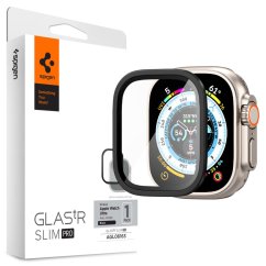 Ochranné Tvrdené Sklo Spigen Glas.Tr Slim Pro Apple Watch Ultra 1 / 2 (49 mm) Black