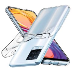 Transparentný silikónový kryt s hrúbkou 0,5mm - Realme 8 5G / V13 5 priesvitný Transparentný silikónový kryt s hrúbkou 0,5mm - Realme 8 5G / V13 5 priesvitný