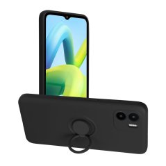 Kryt Silicone Ring Case Xiaomi Redmi A1 / Redmi A2 Black Kryt Silicone Ring Case Xiaomi Redmi A1 / Redmi A2 Black