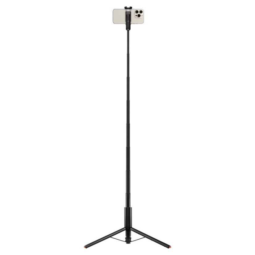 Selfie tyč Spigen S541W Bluetooth Selfie Stick Tripod Black