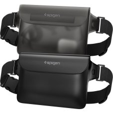 Vodeodolné púzdro Spigen A620 Universal Waterproof Waist Bag 2-Pack Black Vodeodolné púzdro Spigen A620 Universal Waterproof Waist Bag 2-Pack Black