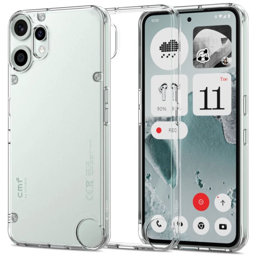 Kryt Tech-Protect Flexair Hybrid Nothing cmf Phone 2 Pro Clear