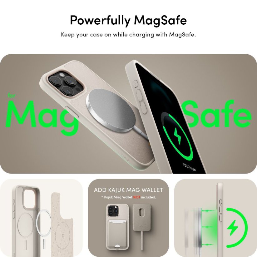 Kryt Spigen Cyrill Kajuk Mag Magsafe iPhone 15 Pro Max Cream