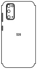 engaroGuard Hydrogel - zadní ochranná fólie - Samsung Galaxy S20