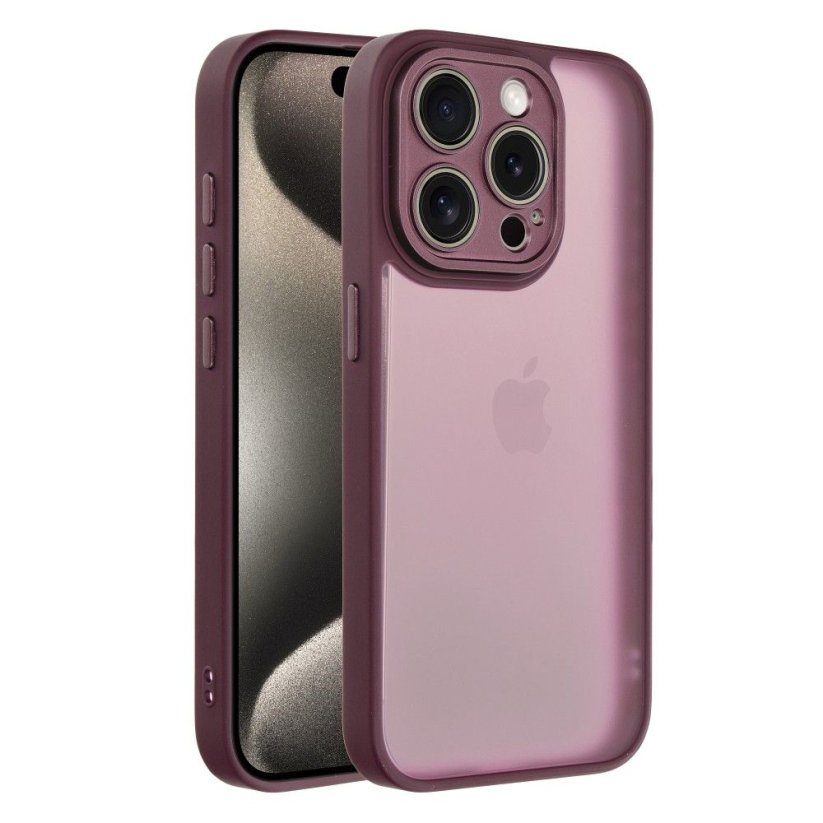 Kryt Ochranné sklo Variete Case iPhone 15 Pro Purple