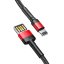 Kábel Baseus Cable USB A to Lightning 2,4A Cafule Calklf-G91 1 M Black Red