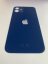 Apple iPhone 12 - Sklo zadného housingu so zväčšeným otvorom na kameru (Blue)