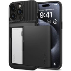 Kryt Spigen Slim Armor Cs iPhone 15 Pro Black