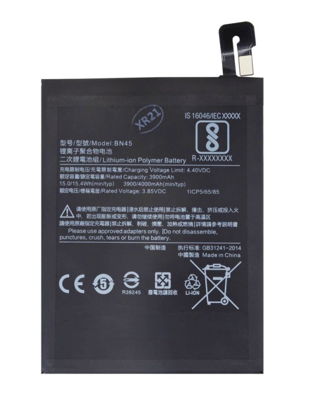 BN45 Xiaomi akkumulátor 3900mAh (OEM)