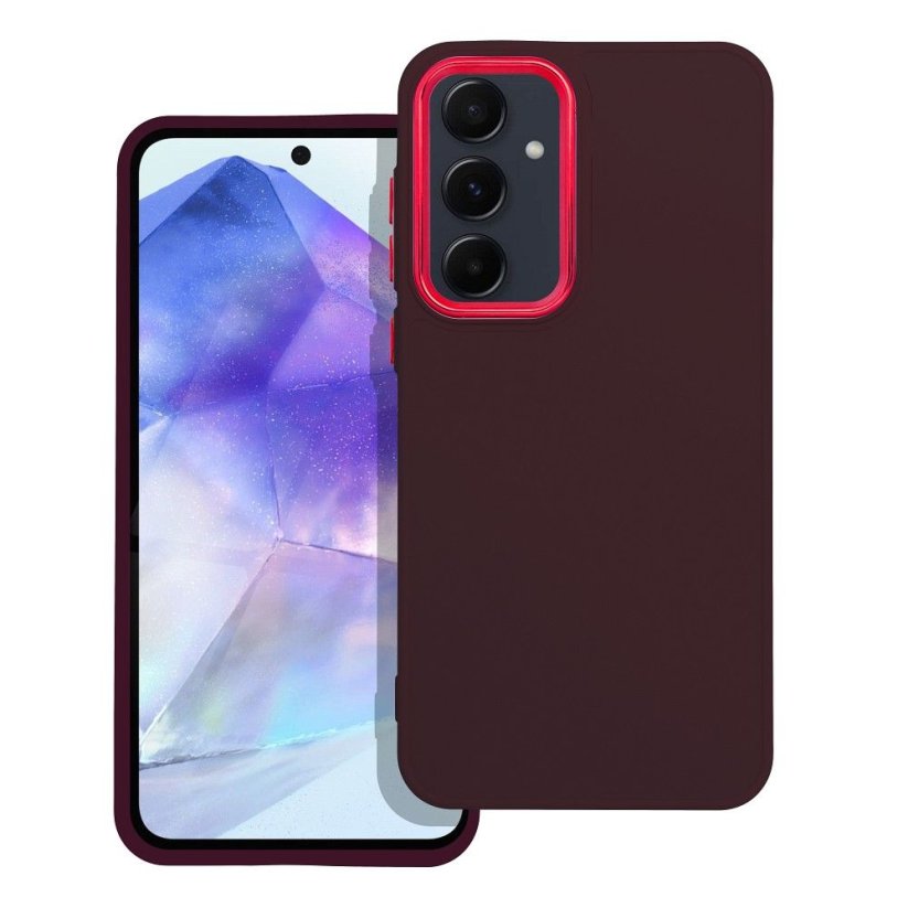 Kryt Frame Case Samsung Galaxy A55 5G Purple