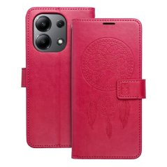 Kryt Mezzo Book Case Xiaomi Redmi Note 13 4G lapač snov Magenta