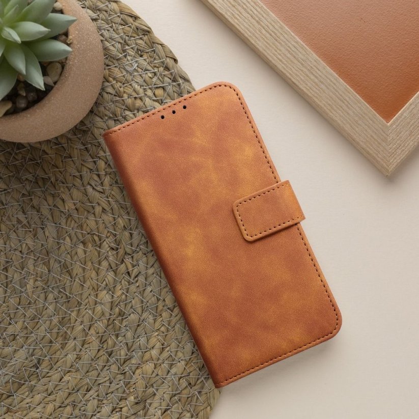 Kryt Tender Book Case iPhone 13 Pro Brown