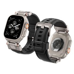 Remienok Spigen Durapro Armor Pu Apple Watch 6 / 7 / 8 / 9 / 10 / SE / Ultra 1 / 2 (44 / 45 / 46 / 49 mm) Black Remienok Spigen Durapro Armor Pu Apple Watch 6 / 7 / 8 / 9 / 10 / SE / Ultra 1 / 2 (44 / 45 / 46 / 49 mm) Black