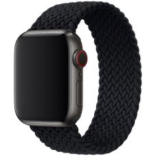 Řemínek pro Apple Watch (42/44/45mm) Elastic Nylon, velikost 135-150mm - black