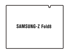 Hidrogél - full cover - védőfólia - Samsung Galaxy Z Fold 8
