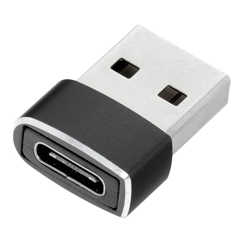 Adaptor Type C (Female) to USB A (Male) Black