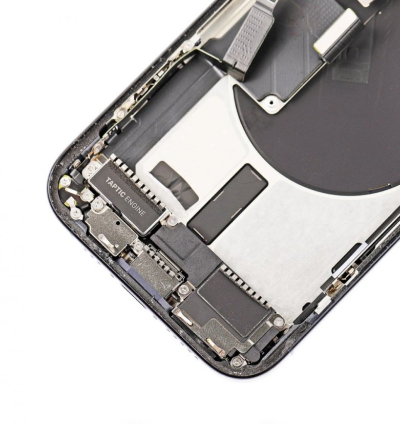 Apple iPhone 14 Pro - Zadný housing s predinštalovanými dielmi (Space Black)