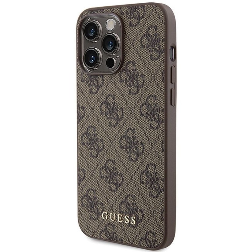 Kryt Original Faceplate Case Guess Guhcp15Xg4Gfbr iPhone 15 Pro Max (4G Metal Logo / Brown)