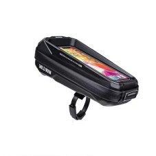 Kryt Držiak na bicykel Wildman Traveling Bag Bike Frame With Zipper 0,6L (4 "- 7") Ms33 Black Kryt Držiak na bicykel Wildman Traveling Bag Bike Frame With Zipper 0,6L (4 "- 7") Ms33 Black