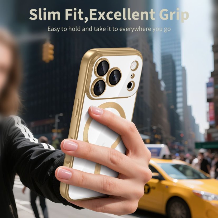 Kryt Tech-Protect Magflex Magsafe iPhone 17 Pro Shiny Gold