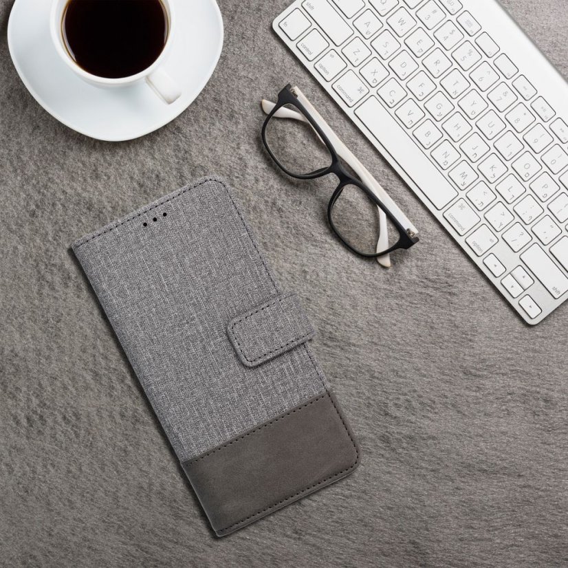 Kryt Flip Case Xiaomi Redmi 13C / Poco C65 Gomma Book Gray
