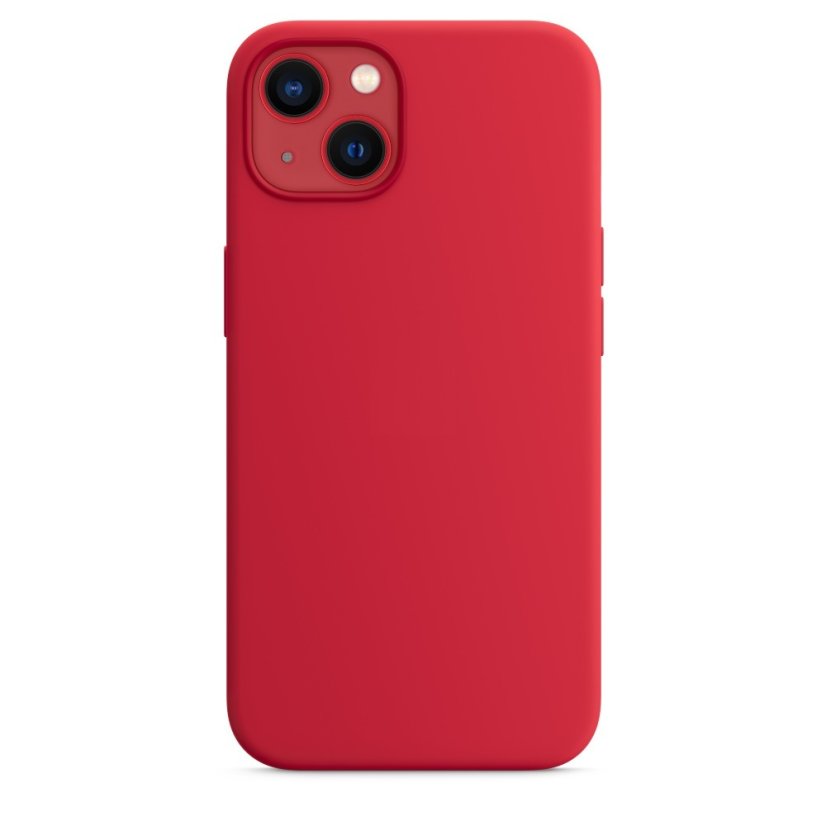 iPhone 13 Silicone Case s MagSafe - (PRODUCT)RED™ design (červený)