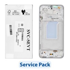 LCD Display Samsung Galaxy A26 5G A266B White Gh82-37049B (Service Pack - eredeti pótalkatrész)