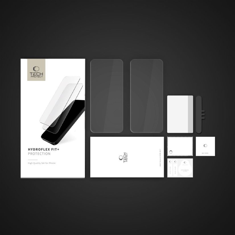 Hydrogelová fólie Hydrogelová fólie Tech-Protect Hydro Flex+ 2-Pack Xiaomi Redmi Note 14 Pro 5G / 14 Pro+ Plus 5G / Poco X7 5G Clear