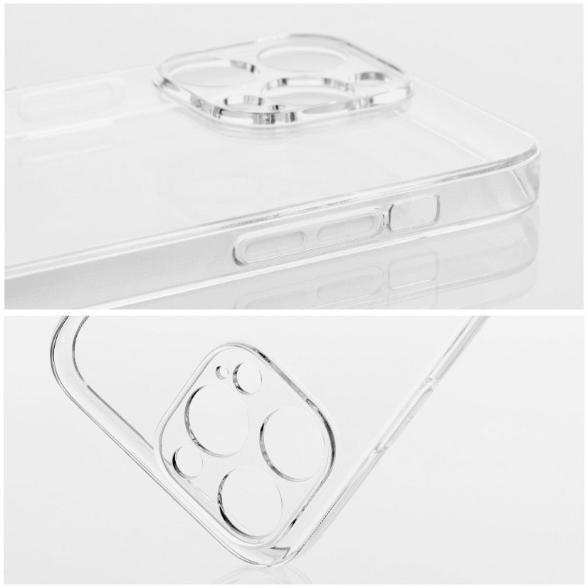 Kryt Case iPhone 17 Pro Clear Case 2 mm (Camera Protection) Priesvitný