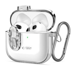 Tok Tech-Protect Slim Hook Apple Airpods 4 átlátszó
