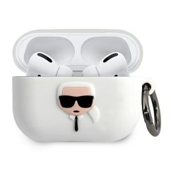 Kryt Original  Case Karl Lagerfeld Klacapsilglwh Apple Airpods Pro White