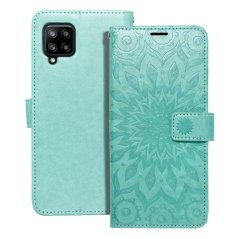 Kryt Forcell MEZZO Book Samsung Galaxy A42 5G mandala zelený Kryt Forcell MEZZO Book Samsung Galaxy A42 5G mandala zelený