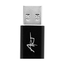 Adapter USB A 3.0 to USB C Art C12 Otg Black