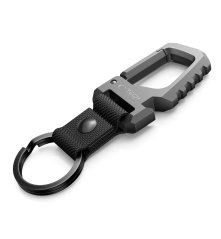 Kryt Tech-Protect Slidelock Carabiner Keychain Gunmetal Kryt Tech-Protect Slidelock Carabiner Keychain Gunmetal