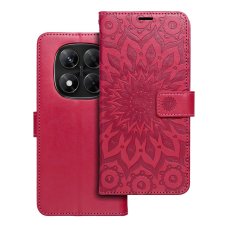 Kryt Mezzo Book Case Xiaomi Redmi Note 14 Pro 5G / 14 Pro Plus 5G Mandala Magenta