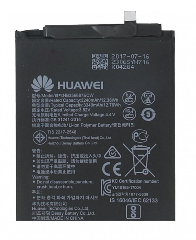 Batéria Huawei Honor HB356687ECW 3340mAh Li-Pol (Bulk)