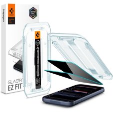 Ochranné tvrdené sklo Szkło Prywatyzujące Spigen Glas.Tr ”Ez Fit Ac” 2-Pack iPhone 16 Pro / 17 / 17 Pro Privacy