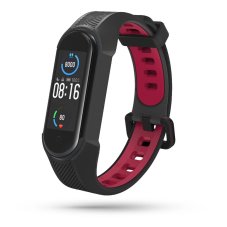 Remienok Tech-Protect Armour Xiaomi Mi Smart Band 5 / 6 / 7 / Nfc Black/Red