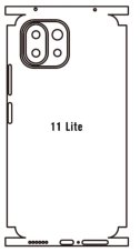 Hydrogel - zadná ochranná fólia - Xiaomi 11 lite 5G NE Hydrogel - zadná ochranná fólia - Xiaomi 11 lite 5G NE