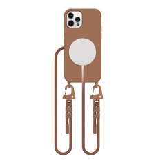Kryt Tech-Protect Magnecklace Magsafe iPhone 12 / 12 Pro Chocolate Brown Kryt Tech-Protect Magnecklace Magsafe iPhone 12 / 12 Pro Chocolate Brown
