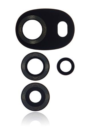 Náhradní sklo zadní kamery - Motorola Moto G22