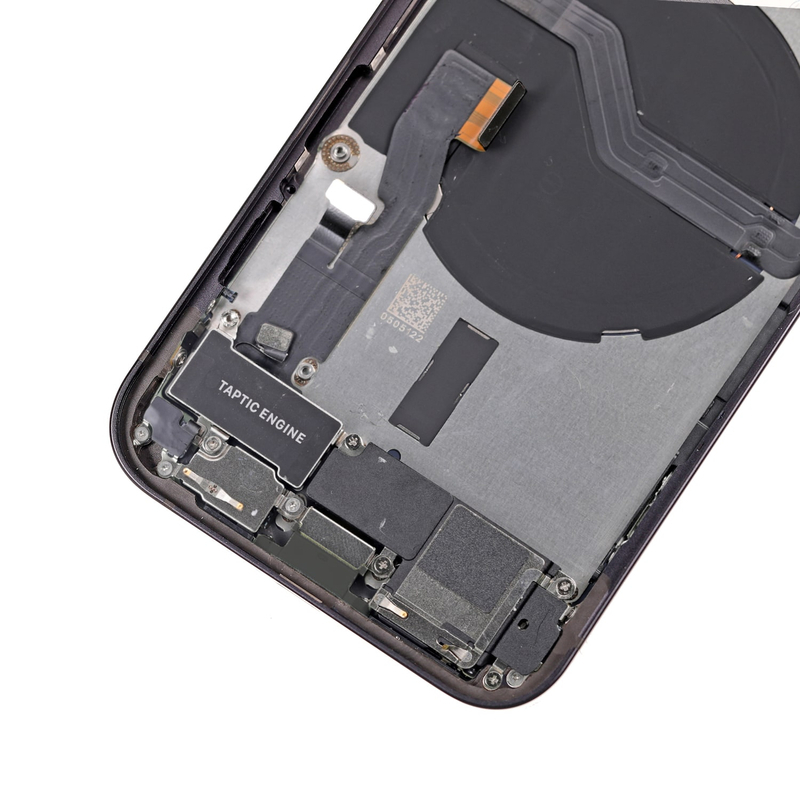 Apple iPhone 12 - Zadný housing s predinštalovanými dielmi (Black)