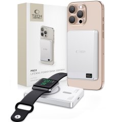 Externá batéria Tech-Protect Pb33 Lifemag Magsafe Power Bank 5000Mah Silver Externá batéria Tech-Protect Pb33 Lifemag Magsafe Power Bank 5000Mah Silver
